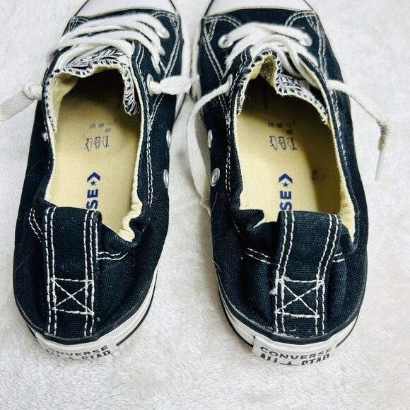 Converse Chuck Taylor All Star Shoreline Junior Size 2 Sneakers Black 647741F - Picture 7 of 9